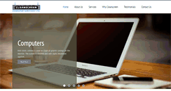 Desktop Screenshot of cleanscreen.co.uk