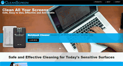 Desktop Screenshot of cleanscreen.com